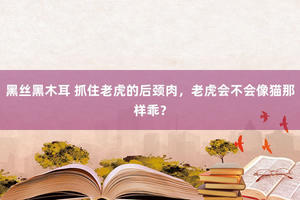 黑丝黑木耳 抓住老虎的后颈肉，老虎会不会像猫那样乖？