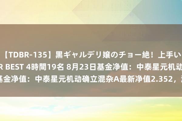 【TDBR-135】黒ギャルデリ嬢のチョー絶！上手いフェラチオ！！SUPER BEST 4時間19名 8月23日基金净值：中泰星元机动确立混杂A最新净值2.352，涨0.98%
